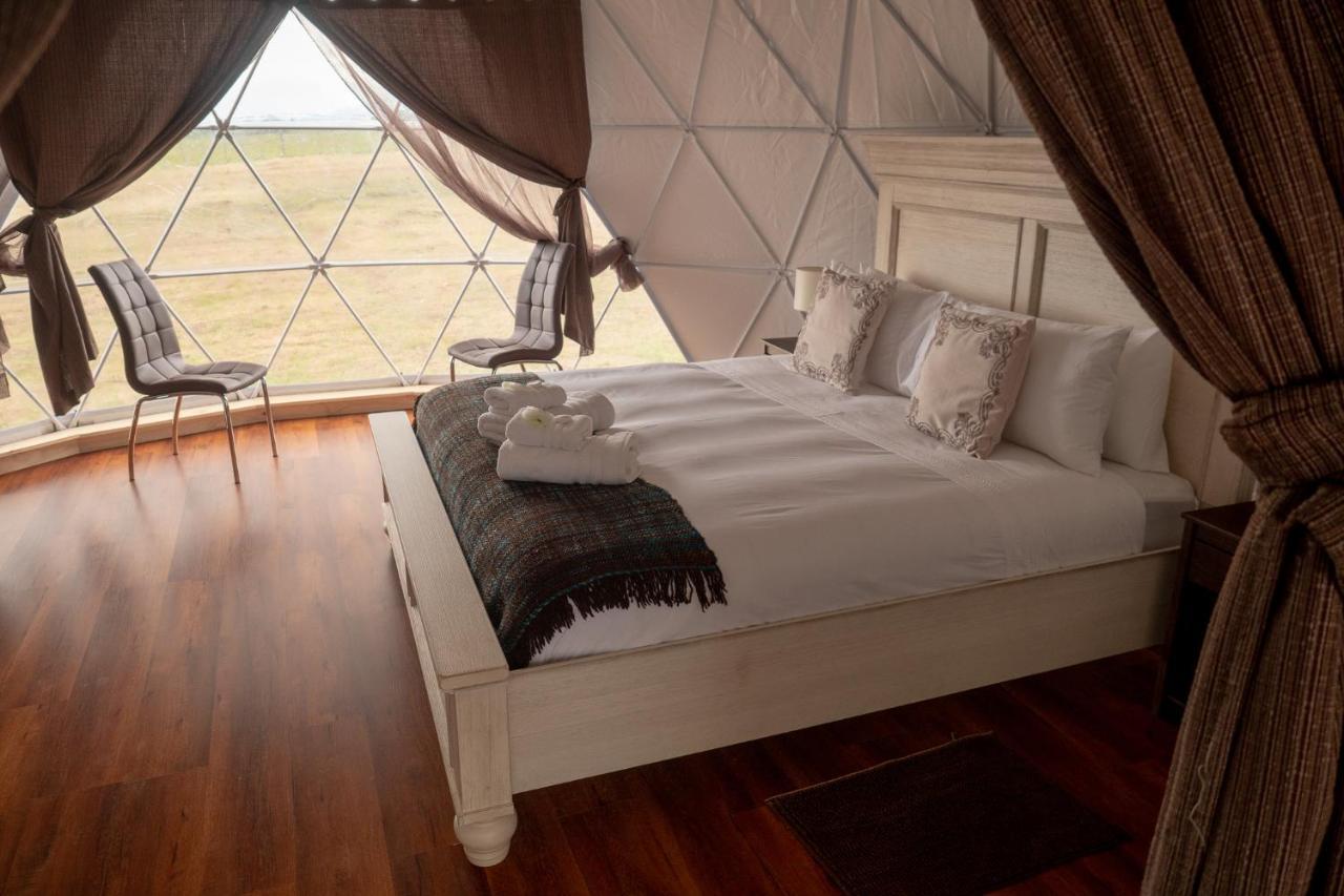 Вилла Garden Domes Пуэрто-Наталес Экстерьер фото