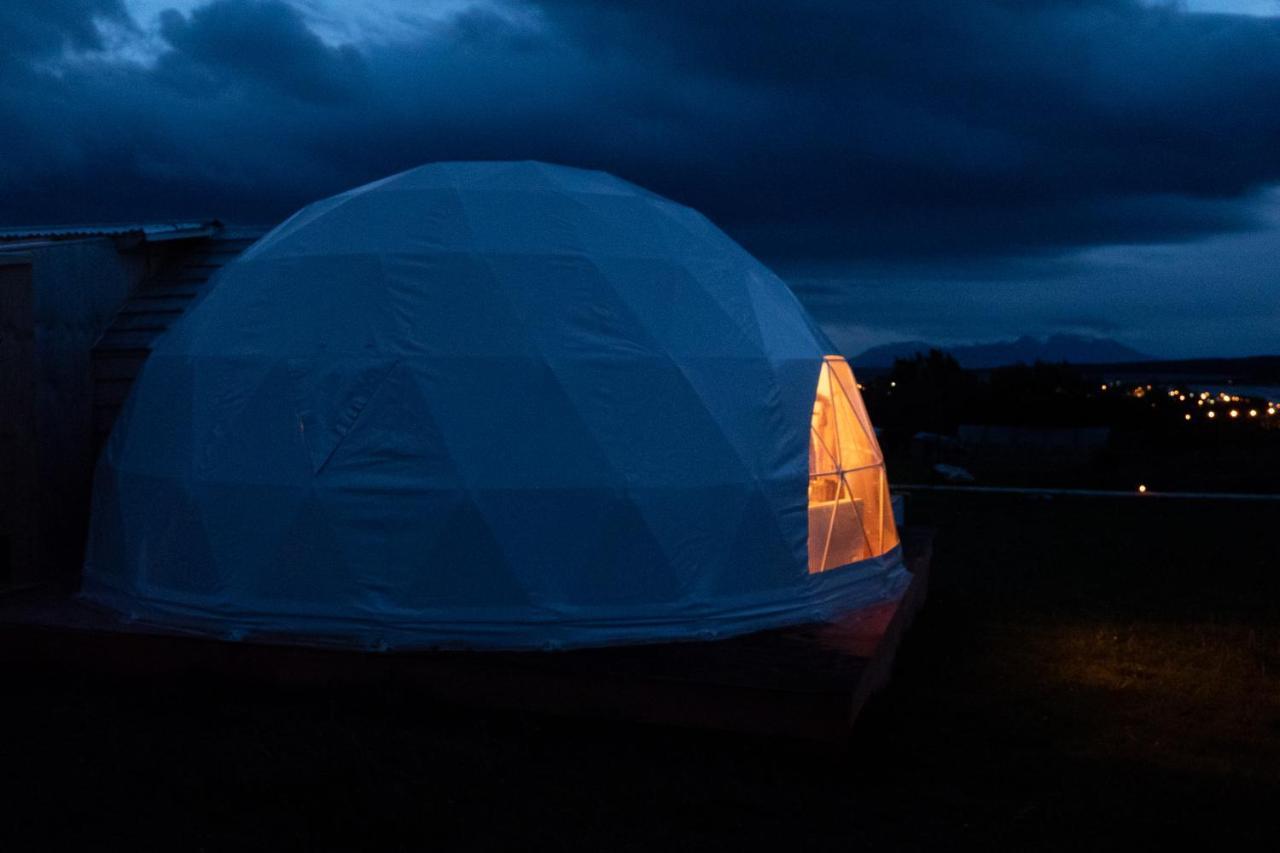 Вилла Garden Domes Пуэрто-Наталес Экстерьер фото